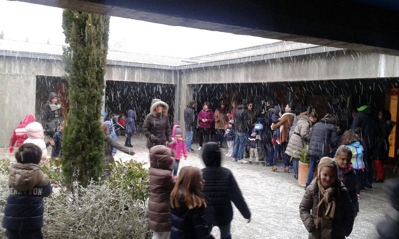 Nieve en Arroyo.