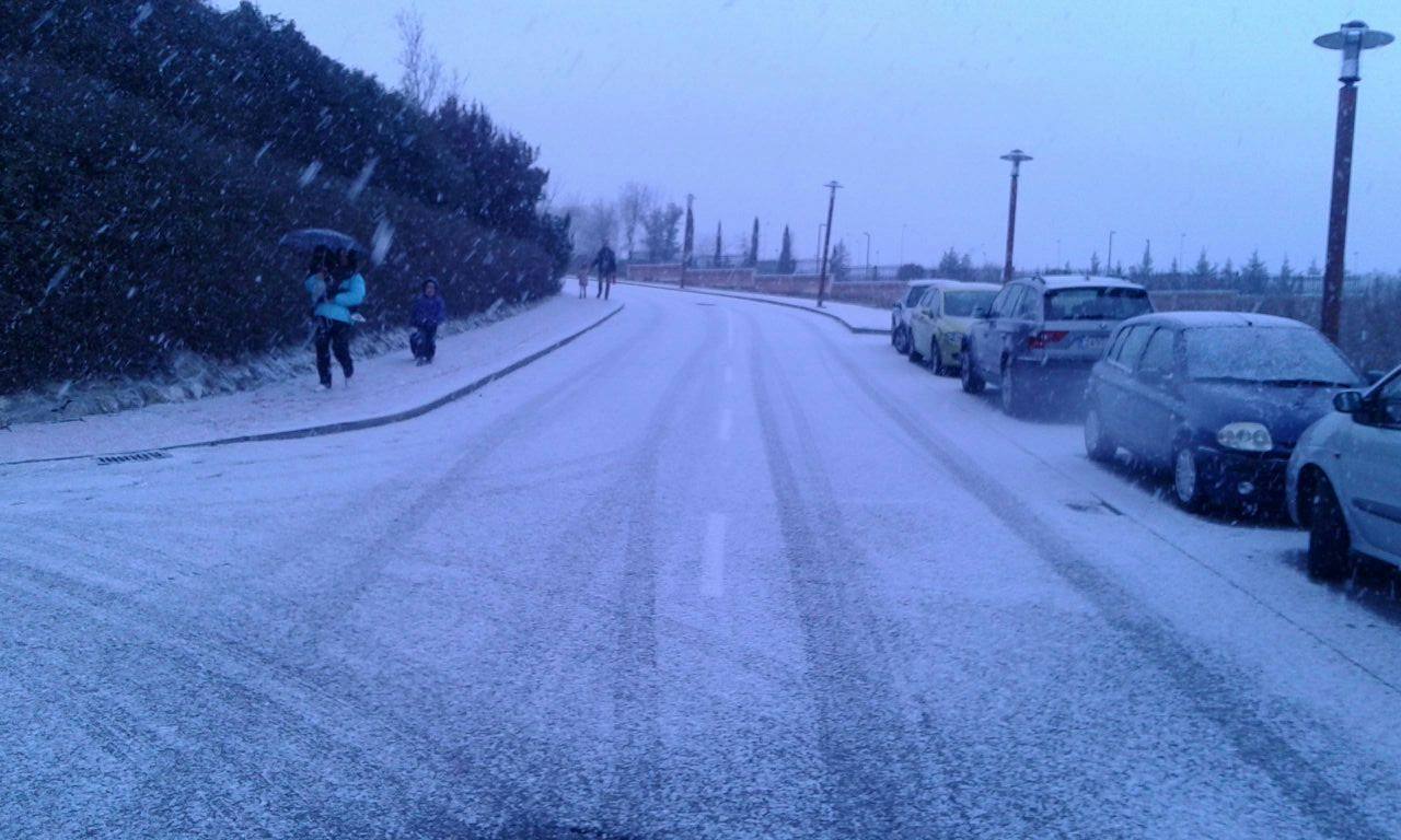 Nieve en Arroyo.