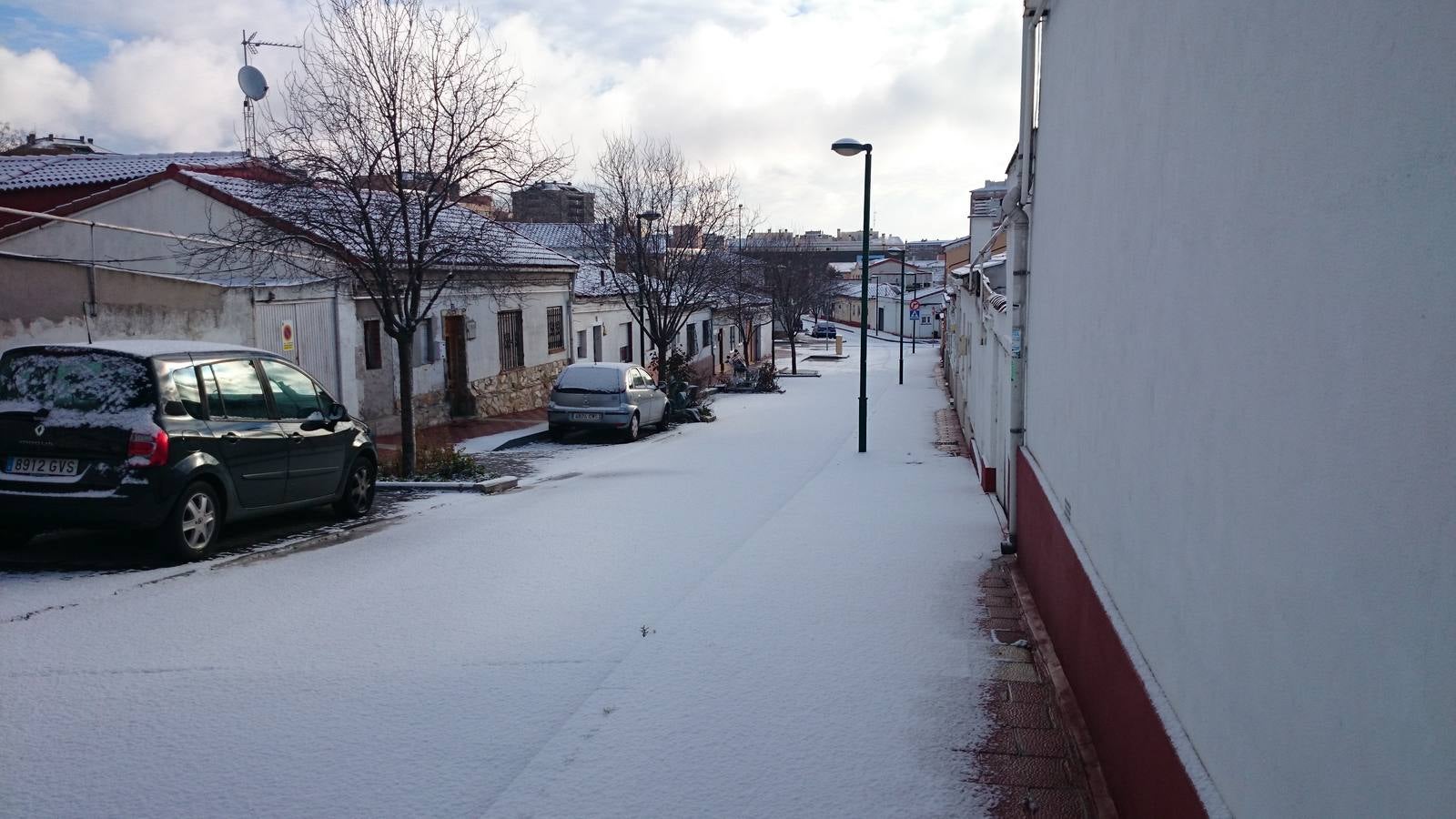 Nieve en Valladolid capital