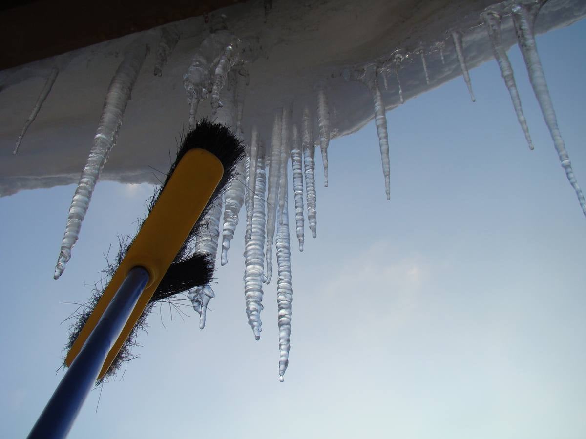 Jornada de nieve en Aguilar de Campoo (Palencia)