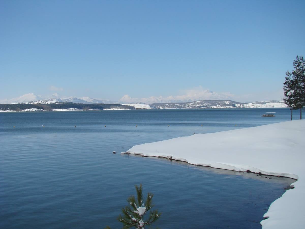 Jornada de nieve en Aguilar de Campoo (Palencia)