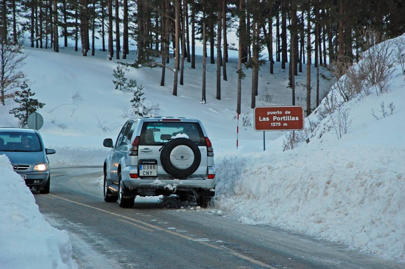 Nieve en Velilla - Ruta de los Pantanos