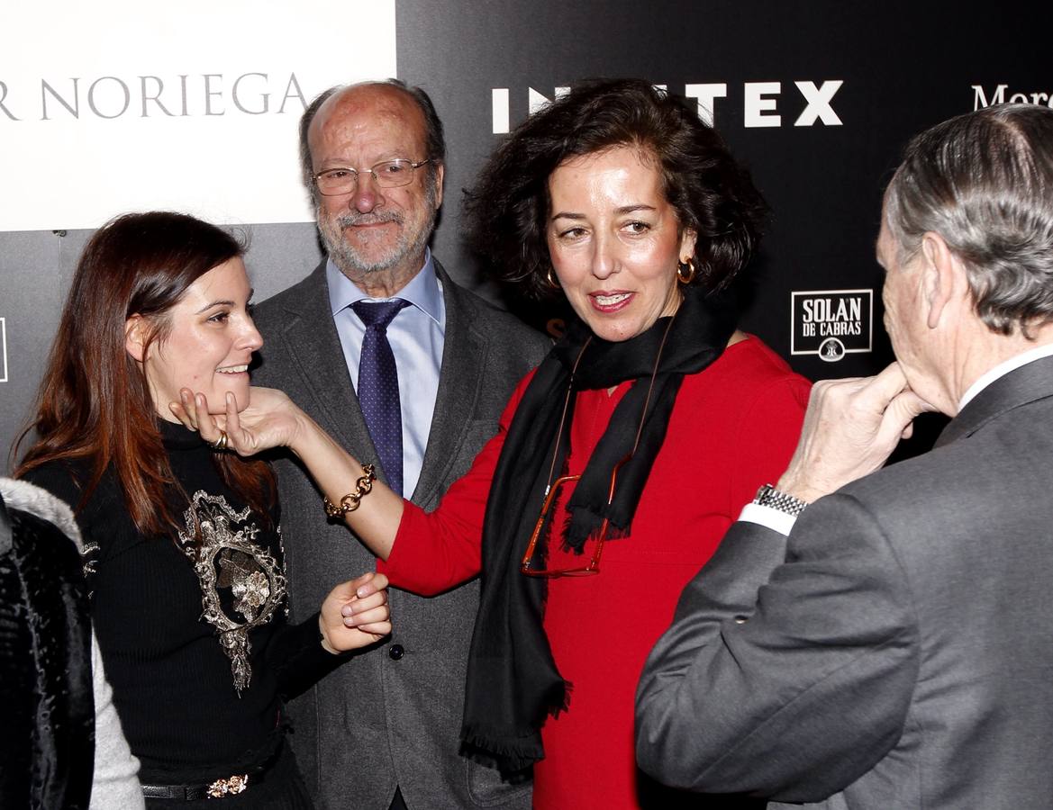 El alcalde de Valladolid, Francisco Javier León de la Riva, y la concejala, Mercedes Cantalapiedra, asisten al desfile de la diseñadora vallisoletana Esther Noriega en la Mercedes Benz Fashion Week.