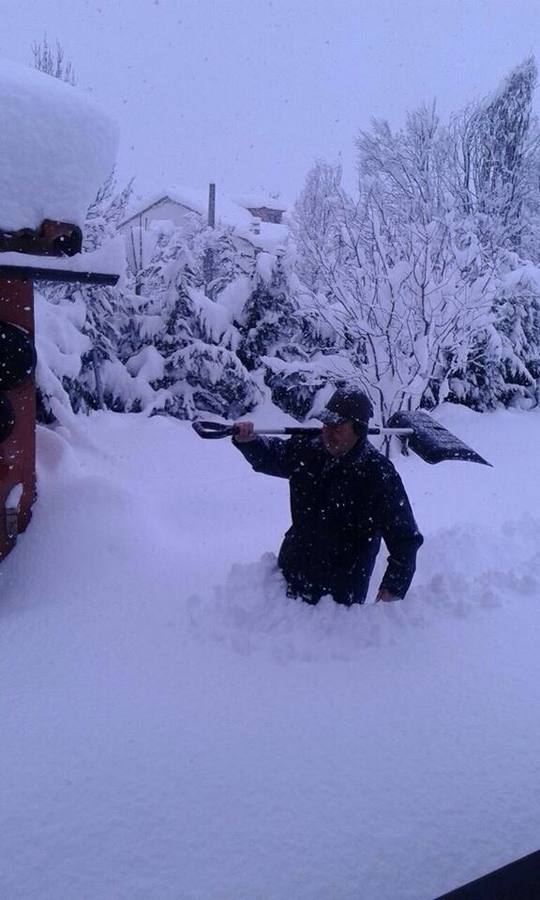 Nieve en La Pernía y Los Cardaños (Palencia)