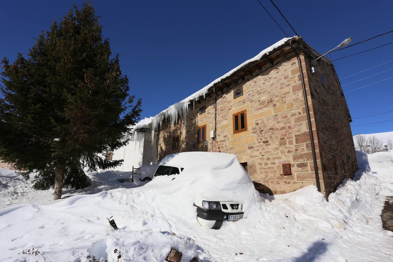 Localidad palentina de Salcedillo.