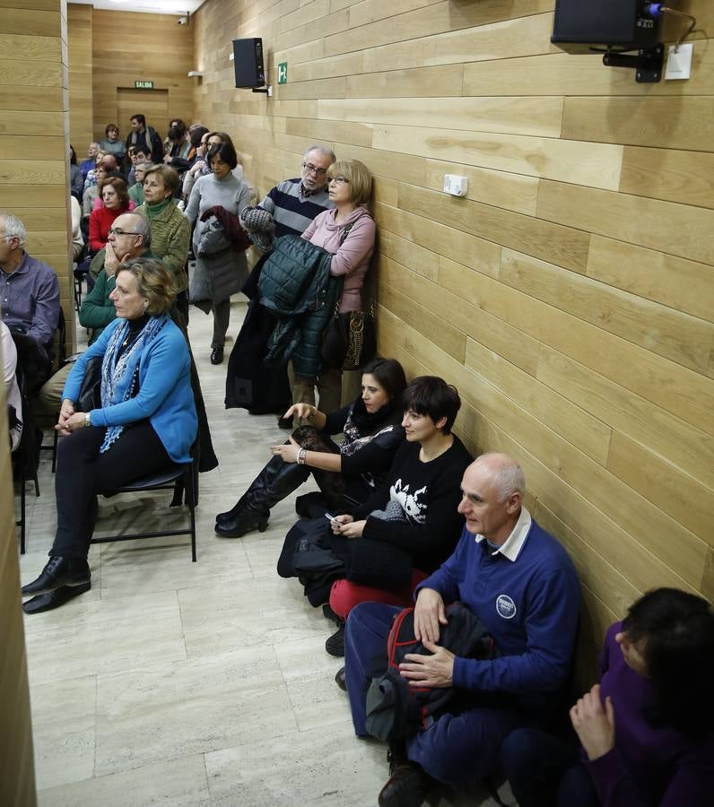 Laura Rojas-Marcos, en el Aula de Cultura de El Norte de Castilla