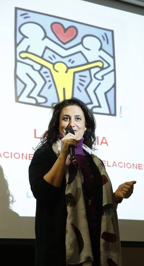 Laura Rojas-Marcos, en el Aula de Cultura de El Norte de Castilla