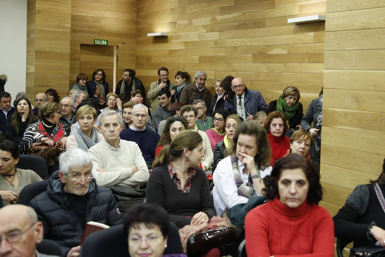 Laura Rojas-Marcos, en el Aula de Cultura de El Norte de Castilla
