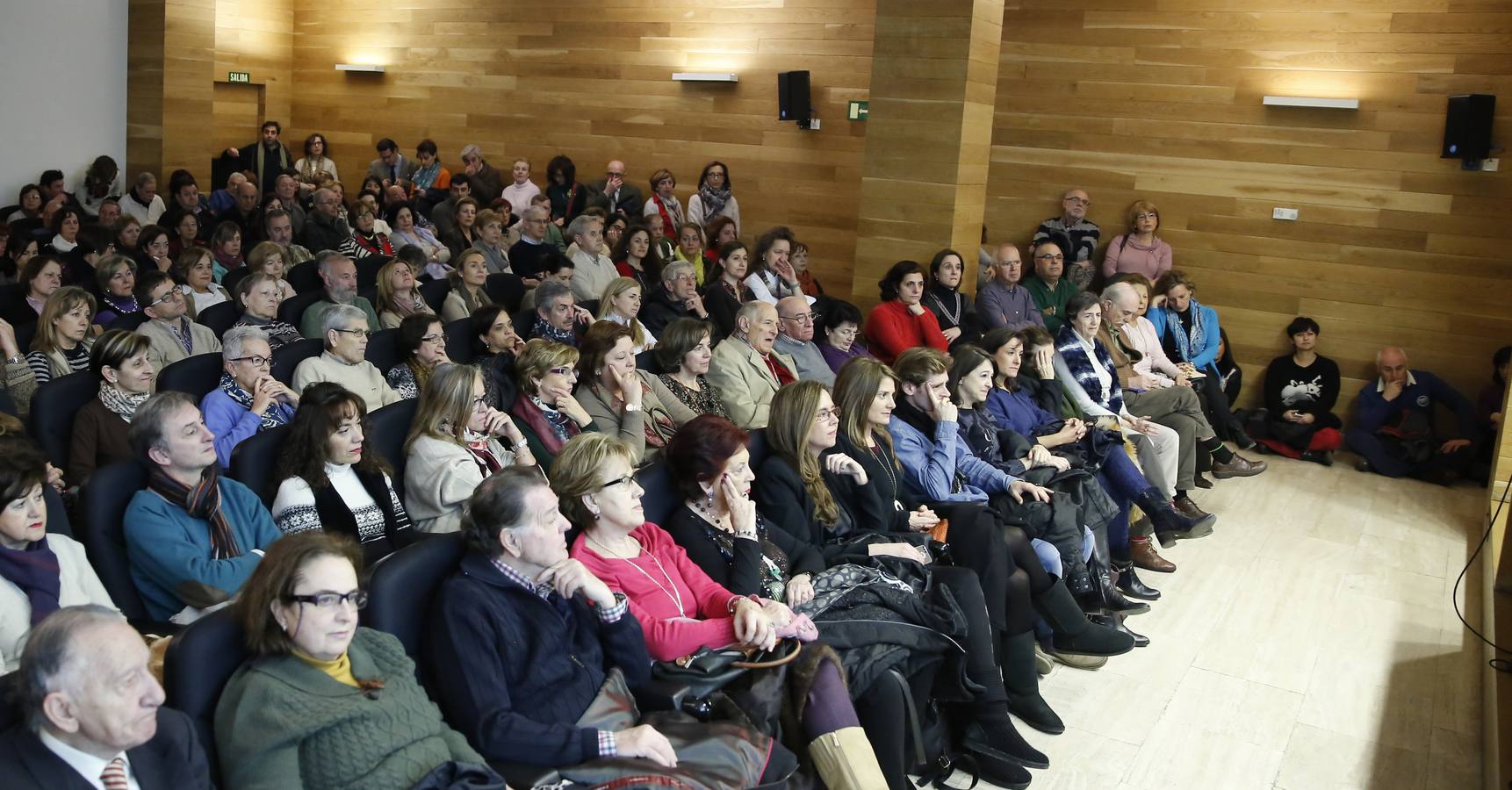 Laura Rojas-Marcos, en el Aula de Cultura de El Norte de Castilla