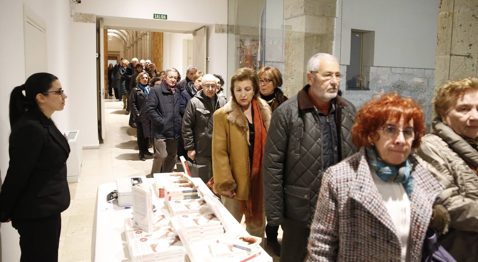 Laura Rojas-Marcos, en el Aula de Cultura de El Norte de Castilla
