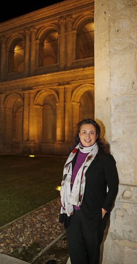 Laura Rojas-Marcos, en el Aula de Cultura de El Norte de Castilla