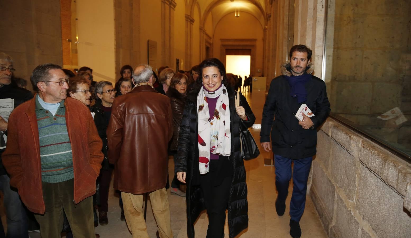 Laura Rojas-Marcos, en el Aula de Cultura de El Norte de Castilla