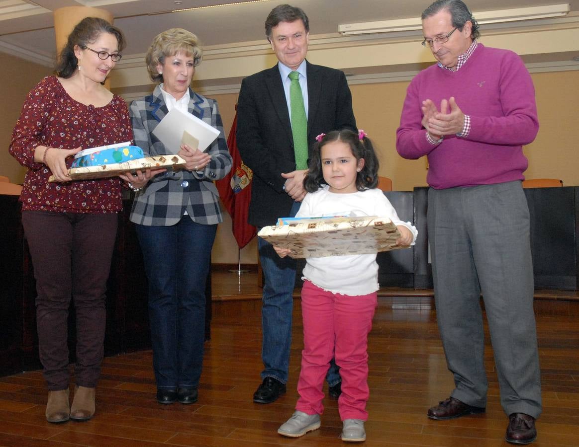 Entrega de premios del X Concurso de Marcapáginas de los Bibliobuses de la Diputación de Segovia