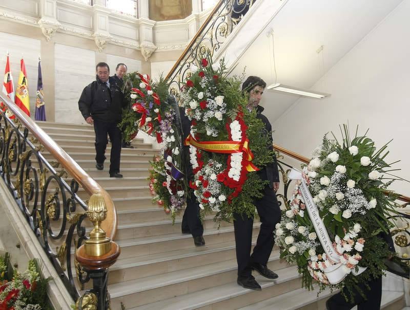 Funeral por el presidente de la Diputación de Palencia, José María Hernández (1/2)