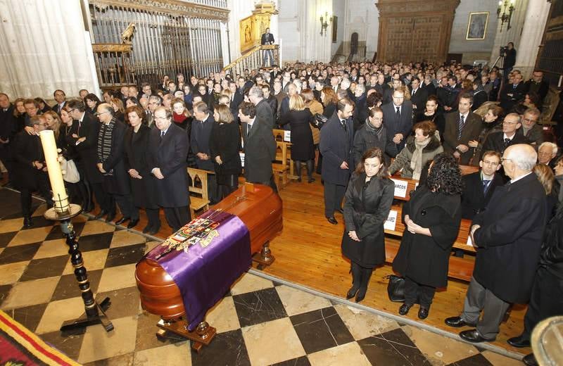 Funeral por el presidente de la Diputación de Palencia, José María Hernández (1/2)