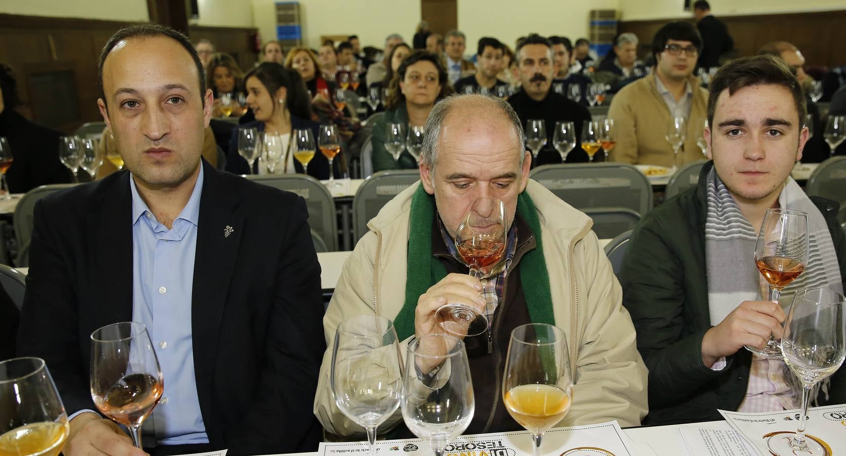 David Andrés, restaurante El Molino de la Losa; Andrés Zamorano, Sumilleres de Ávila, y Juan Zamorano, de La Galería de Navaluenga.