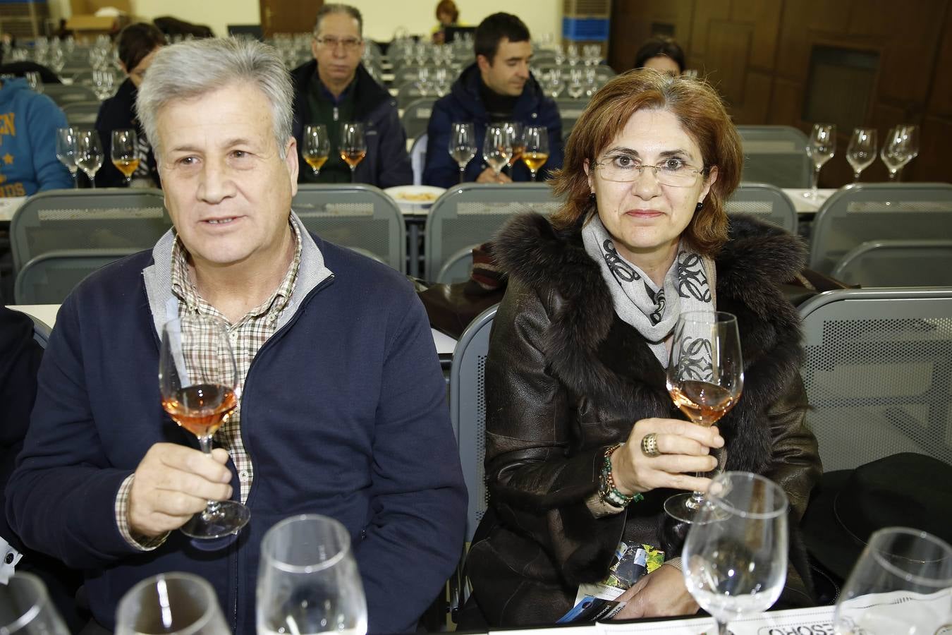 Julio López, de La Alianza UPA-COAG, y su esposa, Belén Torrecilla.