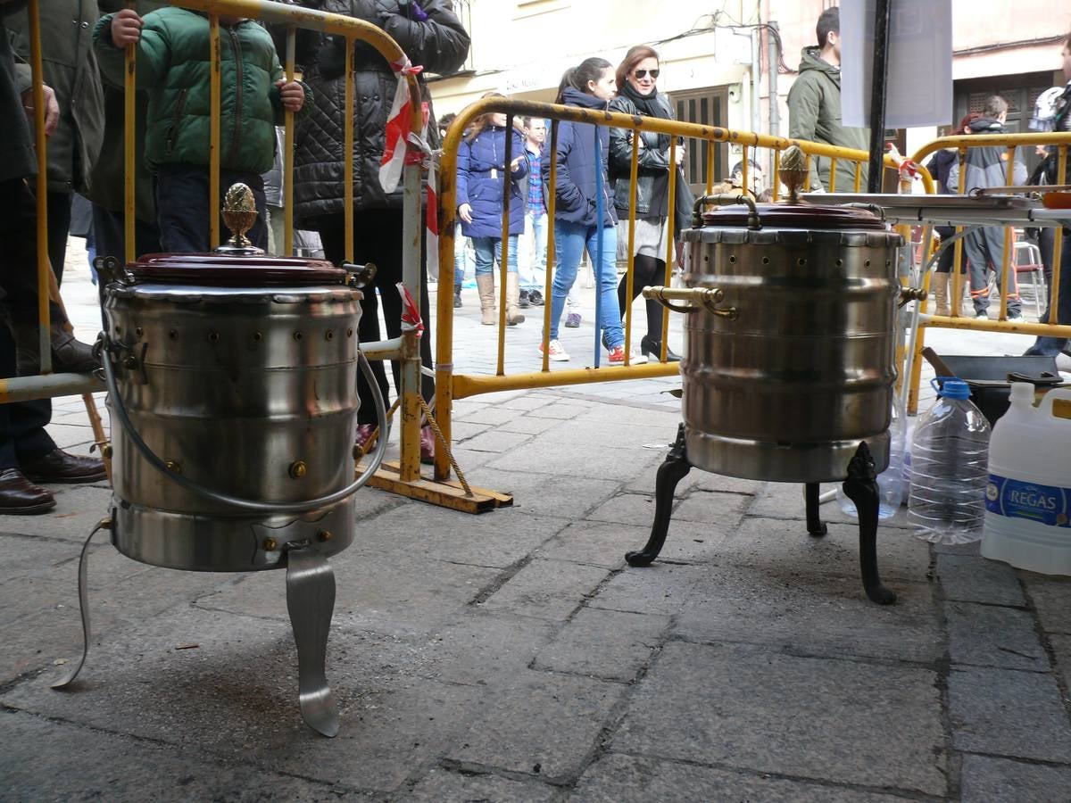 Olla ferroviaria en el barrio Húmedo de León