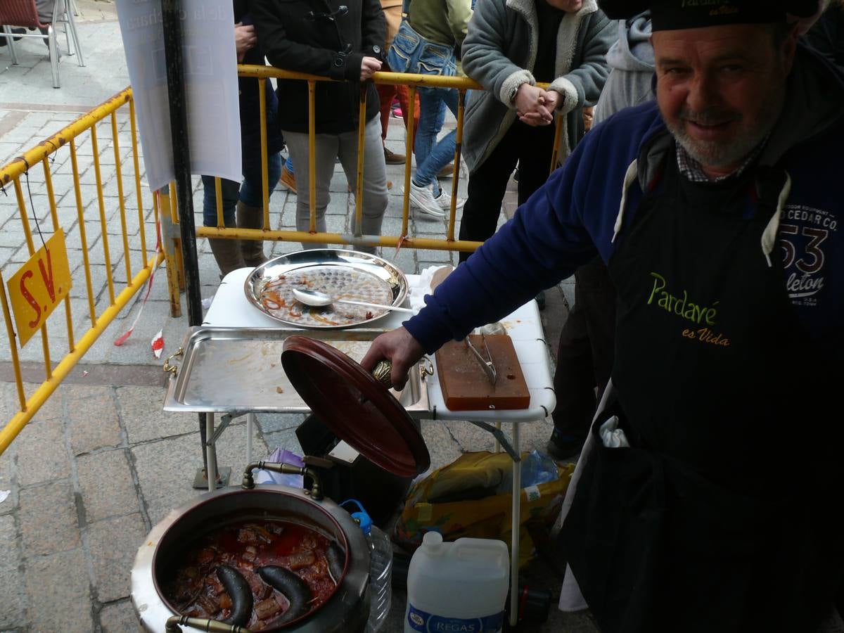 Olla ferroviaria en el barrio Húmedo de León