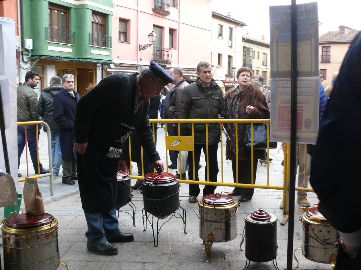Olla ferroviaria en el barrio Húmedo de León