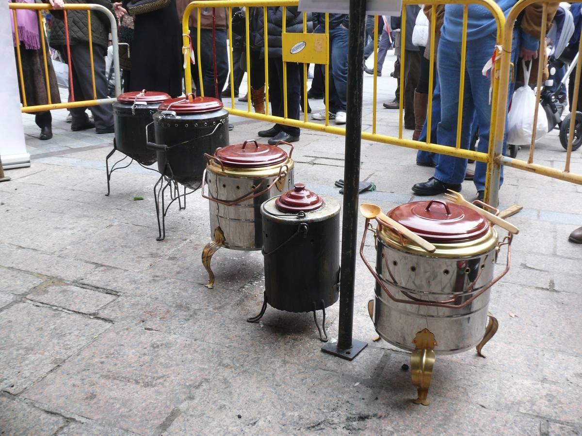 Olla ferroviaria en el barrio Húmedo de León