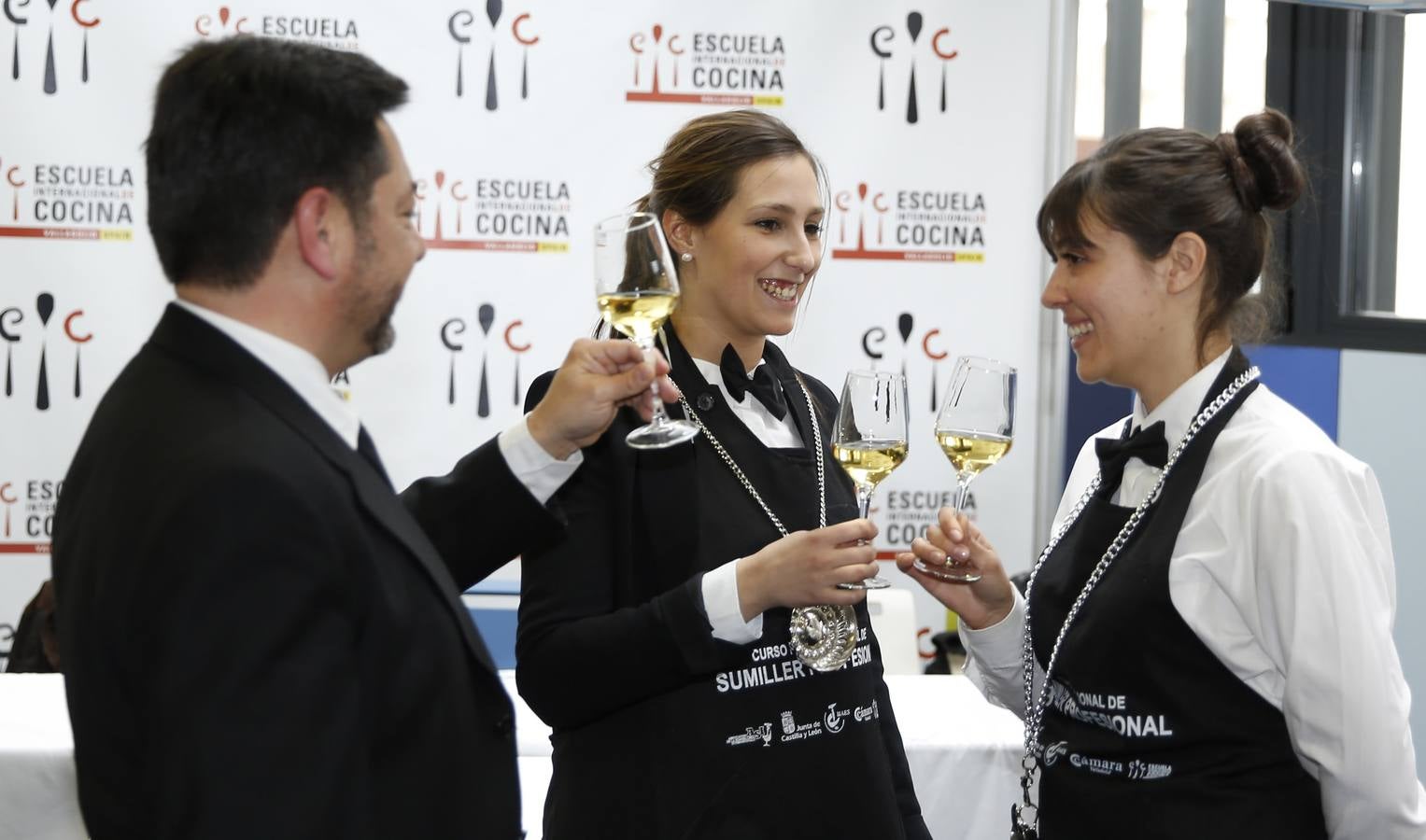Clausura del Curso Internacional de Sumiller en la Escuela Internacional de Cocina de Valladolid