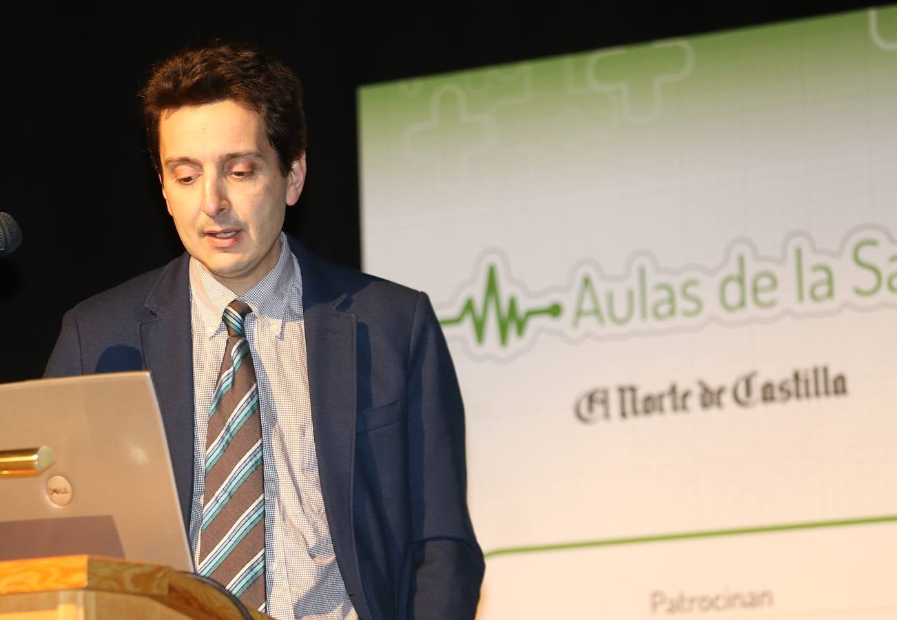 El doctor Daniel de Luis Román en las Aulas de la Salud de El Norte de Castilla