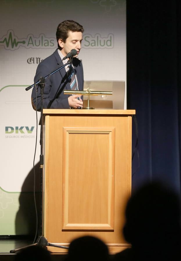 El doctor Daniel de Luis Román en las Aulas de la Salud de El Norte de Castilla