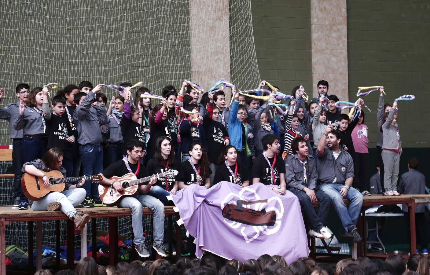 Más de 600 scouts de entre 6 y 28 años participan en el Festicamp