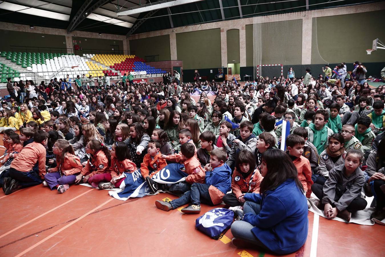 Más de 600 scouts de entre 6 y 28 años participan en el Festicamp