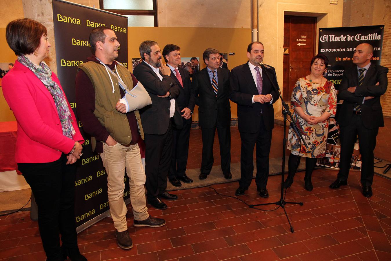 Inauguración en Segovia de la exposición &#039;Un año en imágenes 2014&#039;, de El Norte de Castilla