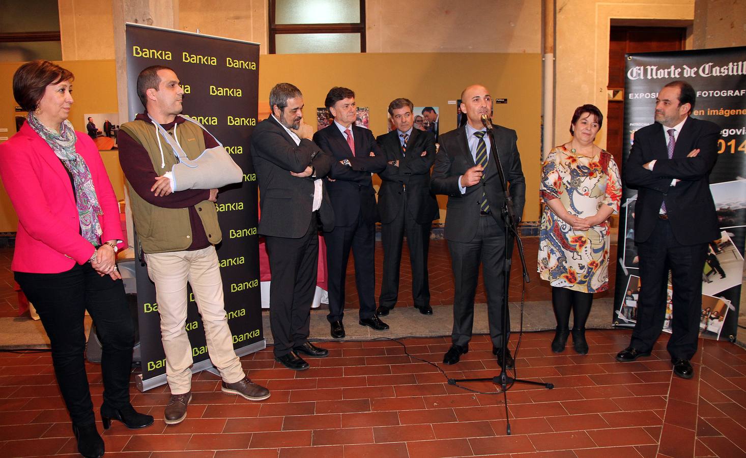 Inauguración en Segovia de la exposición &#039;Un año en imágenes 2014&#039;, de El Norte de Castilla