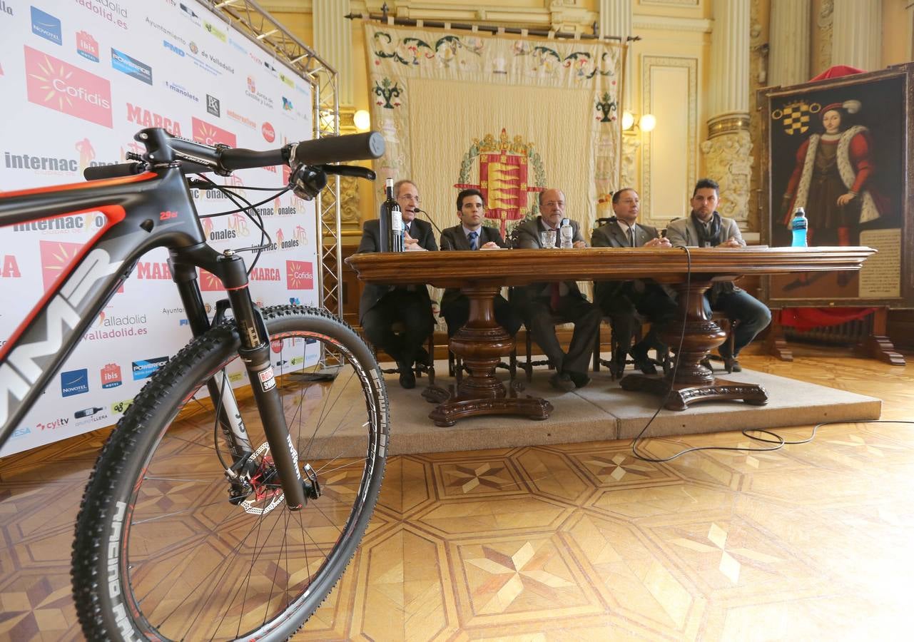 Presentación de la tercera edición de los Internacionales Ciudad de Valladolid de BTT