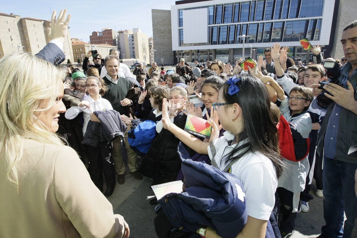 Inauguración del mural homenaje a las víctimas del terrorismo en Salamanca