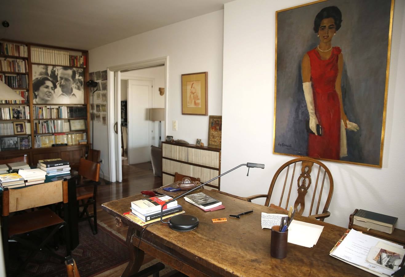 El despacho de Miguel Delibes, intacto cinco años después de su muerte