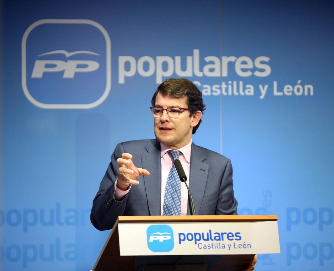 Reunión del Comité Ejecutivo del PP de Castilla y León, en Valladolid