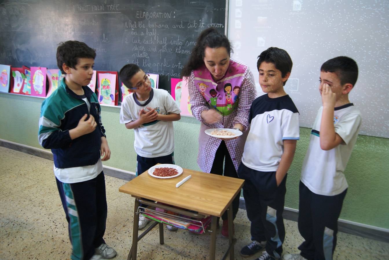 Los escolares del Amor de Dios aprenden hábitos de alimentación saludable