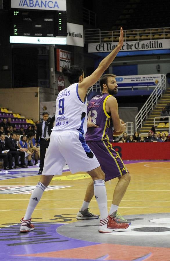 Partido de baloncesto entre el MyWigo Valladolid y el Melilla (72-63)