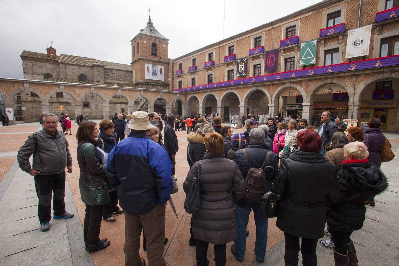 Iglesia de San Juan, en Ávila. Tercera parada en la visita a la exposición de Las Edades del Hombre 2015, 'Teresa de Jesús, maestra de oración.