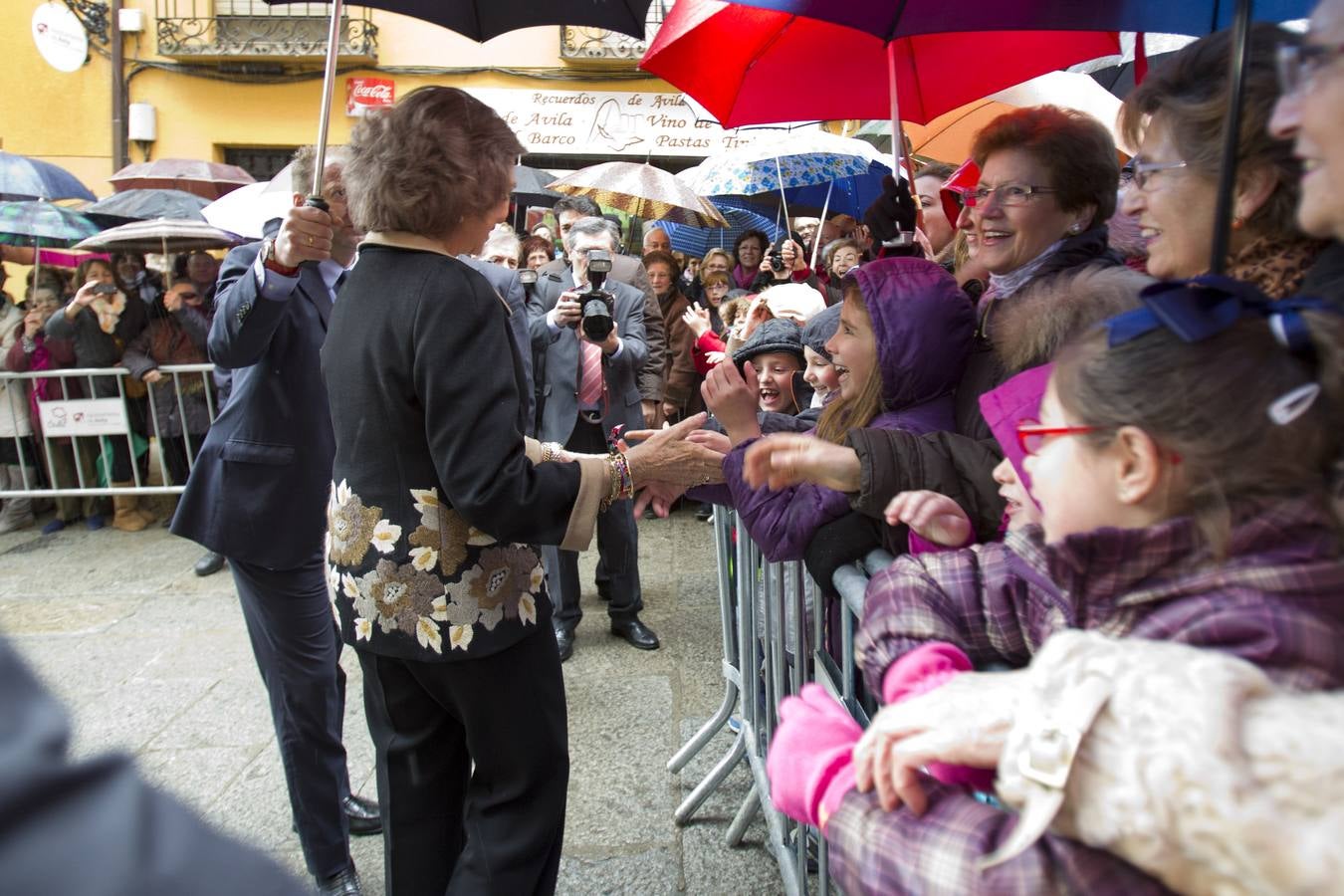 La reina Sofía inaugura Las Edades del Hombre en Ávila