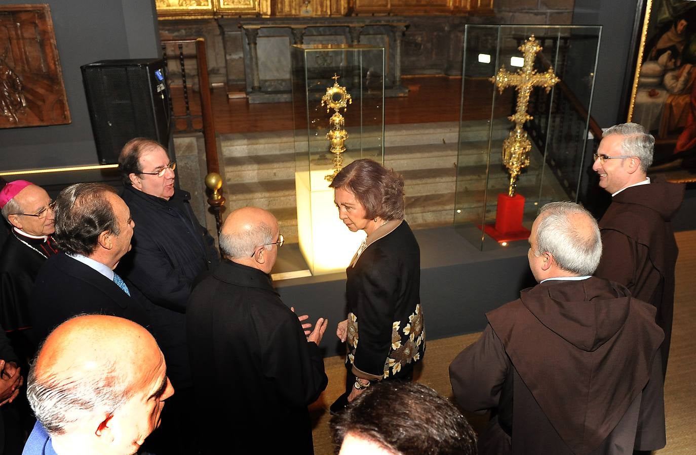 La reina Sofía inaugura Las Edades del Hombre en Ávila