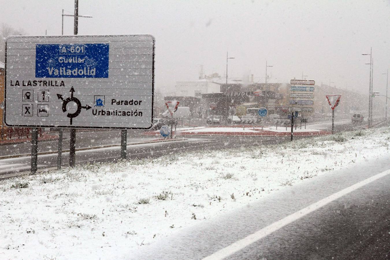 Nieve en Segovia