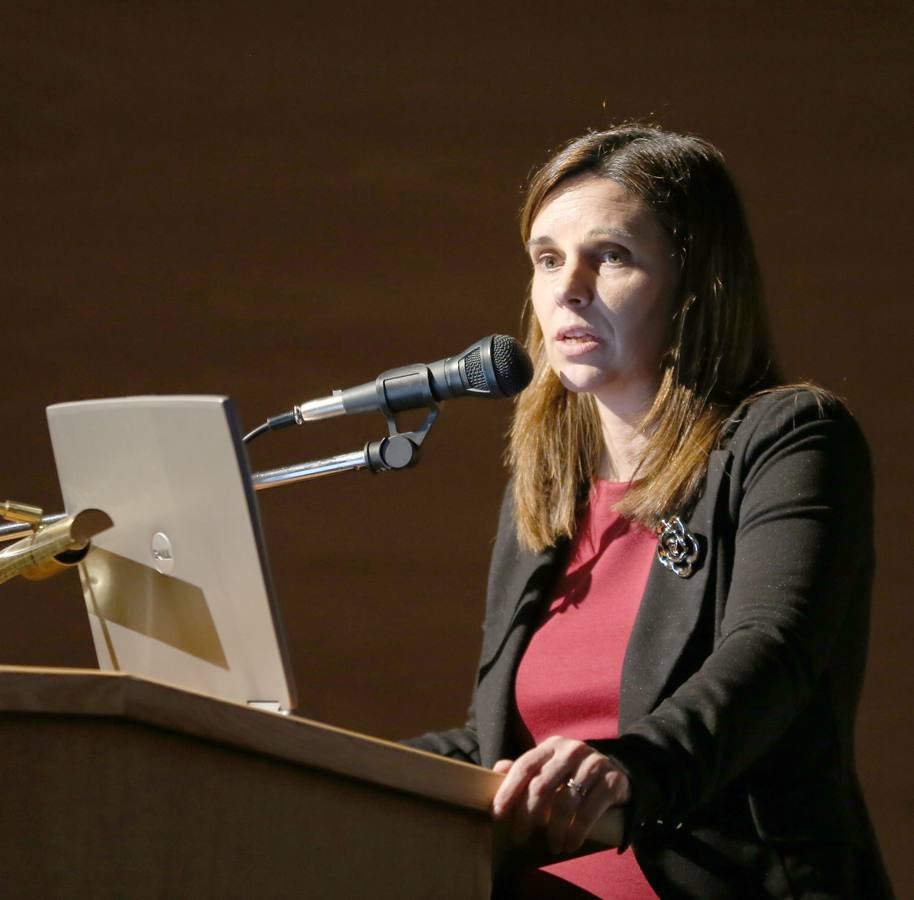 Olatz Izaola en las Aulas de la Salud de El Norte de Castilla