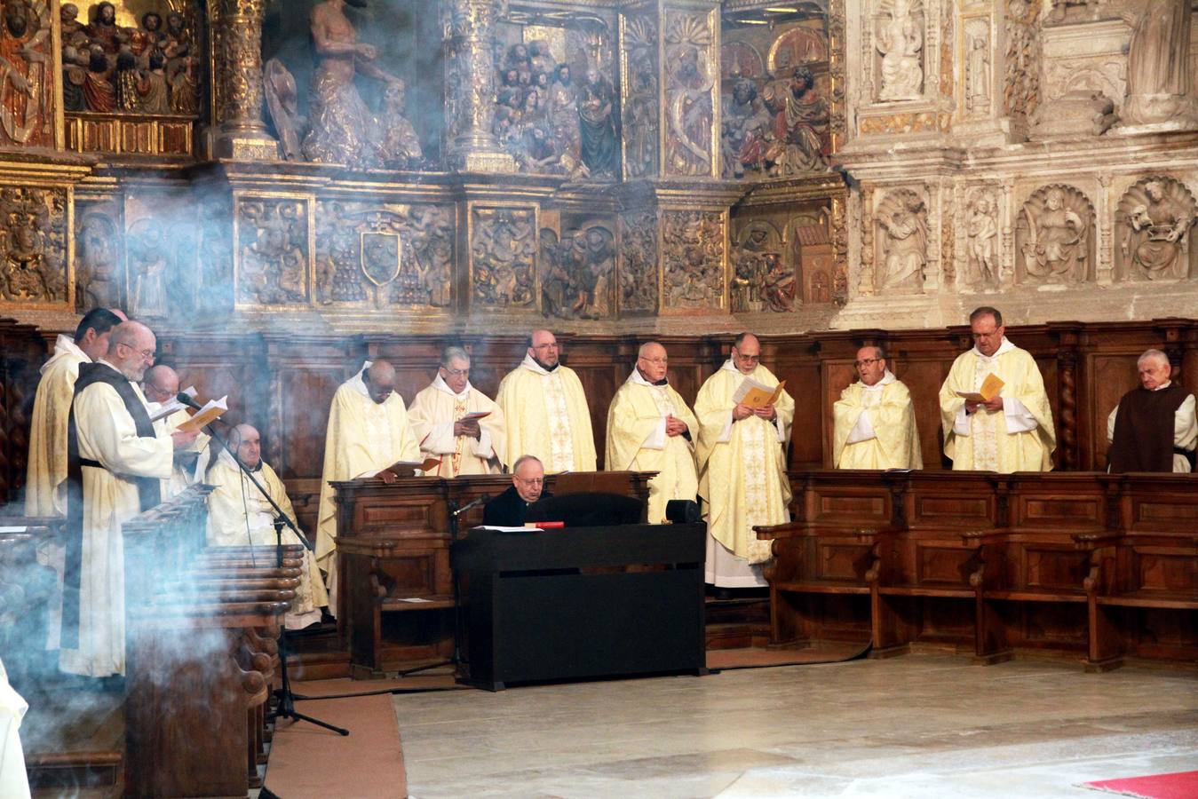 Ordenación de un nuevo diácono en el Monasterio de Santa María del Parral de Segovia (1/2)