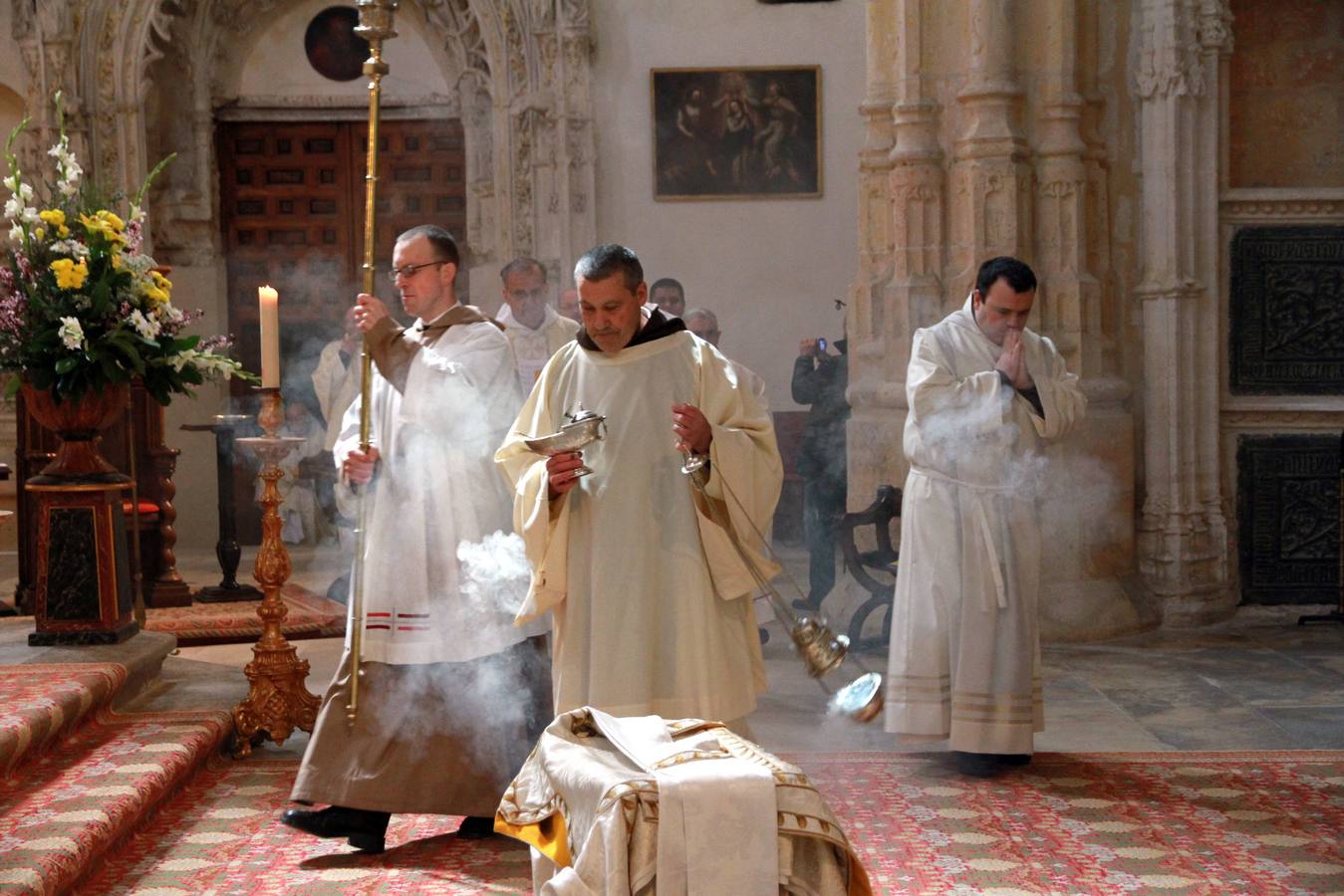 Ordenación de un nuevo diácono en el Monasterio de Santa María del Parral de Segovia (1/2)