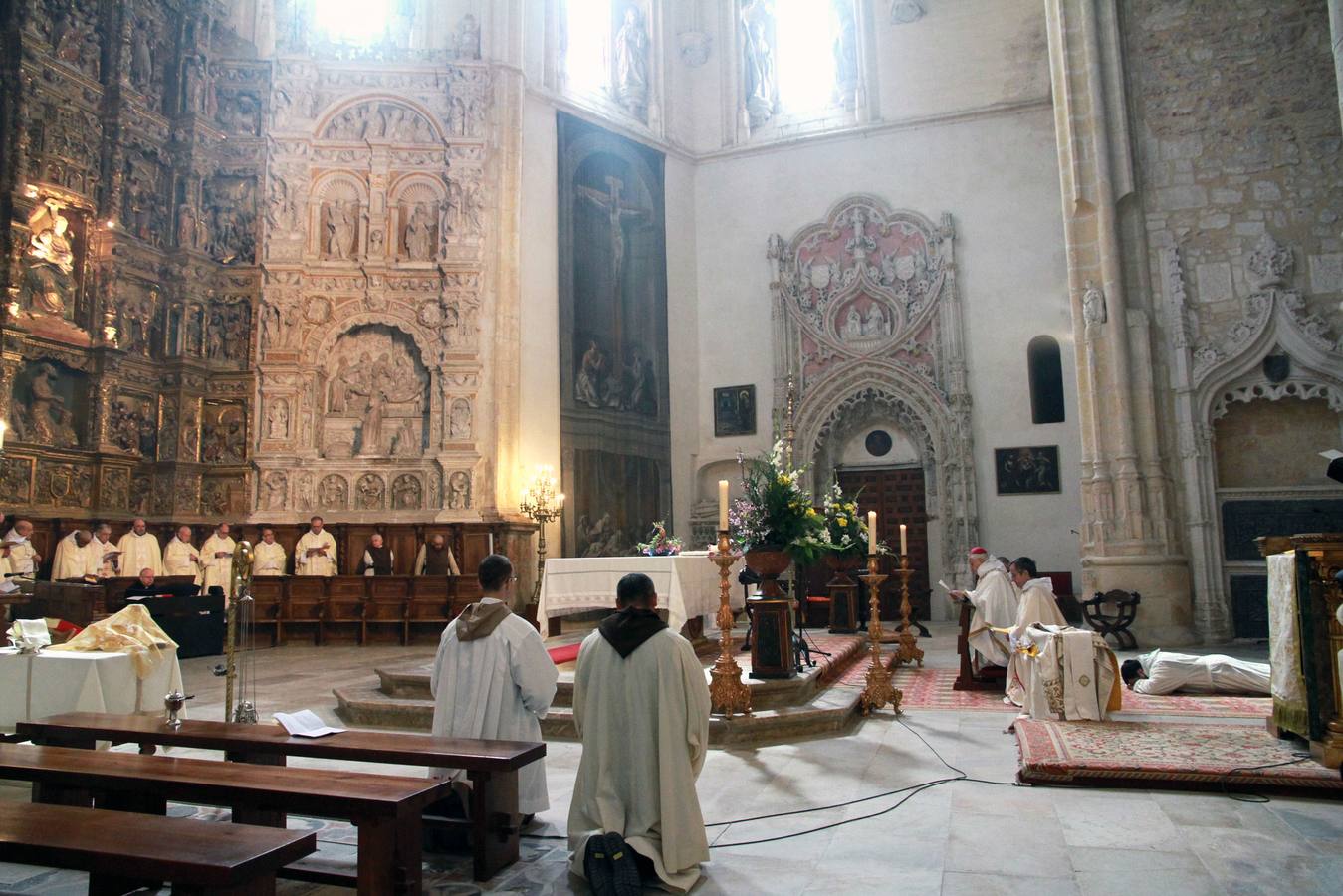 Ordenación de un nuevo diácono en el Monasterio de Santa María del Parral de Segovia (1/2)