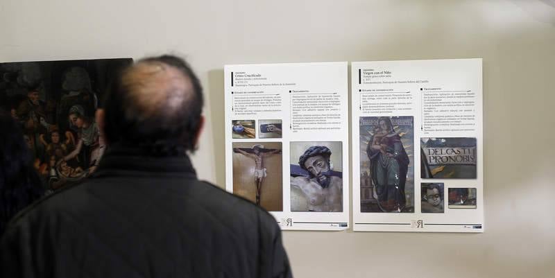 Inauguración de la exposición &#039;Patrimonio restaurado&#039; en la Capilla Sacramental de San Miguel de Palencia