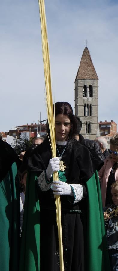 Multitudinaria procesión de las Palmas en Valladolid (1/2)