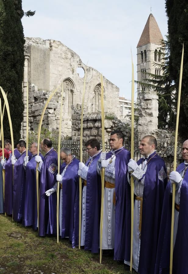 Multitudinaria procesión de las Palmas en Valladolid (1/2)