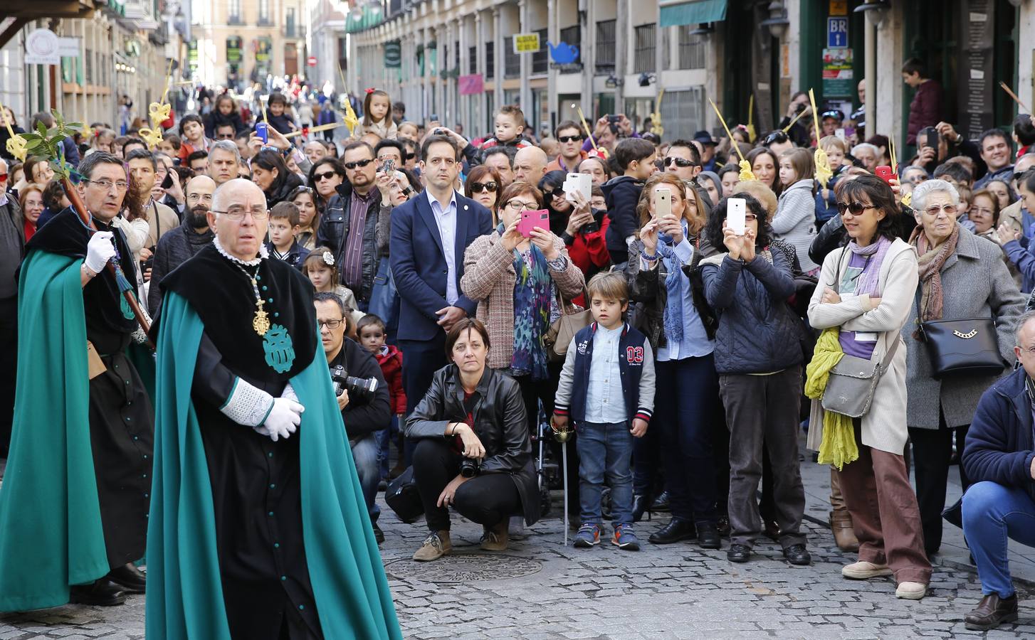 Multitudinaria procesión de las Palmas en Valladolid (2/2)